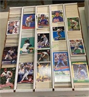 Sports Cards - box lot of MLB trading cards,Upper