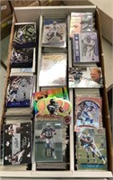 Sports cards - box lot of NFL football rookies,