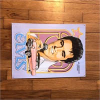 1995 Elvis An American Classic Metal Poster Sign
