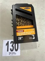 Warrior Hi Speed Drill Bit Set W/3/8" Cutdown