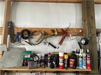 Paint, Caulk Guns, Etc.