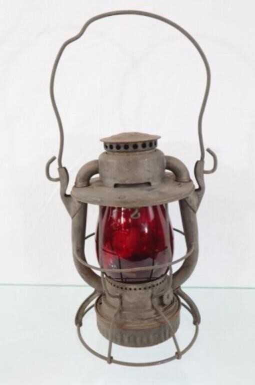 D, L & W RR LANTERN & PRINT: