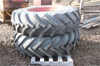 (2) BKT 20.8-38 Tires