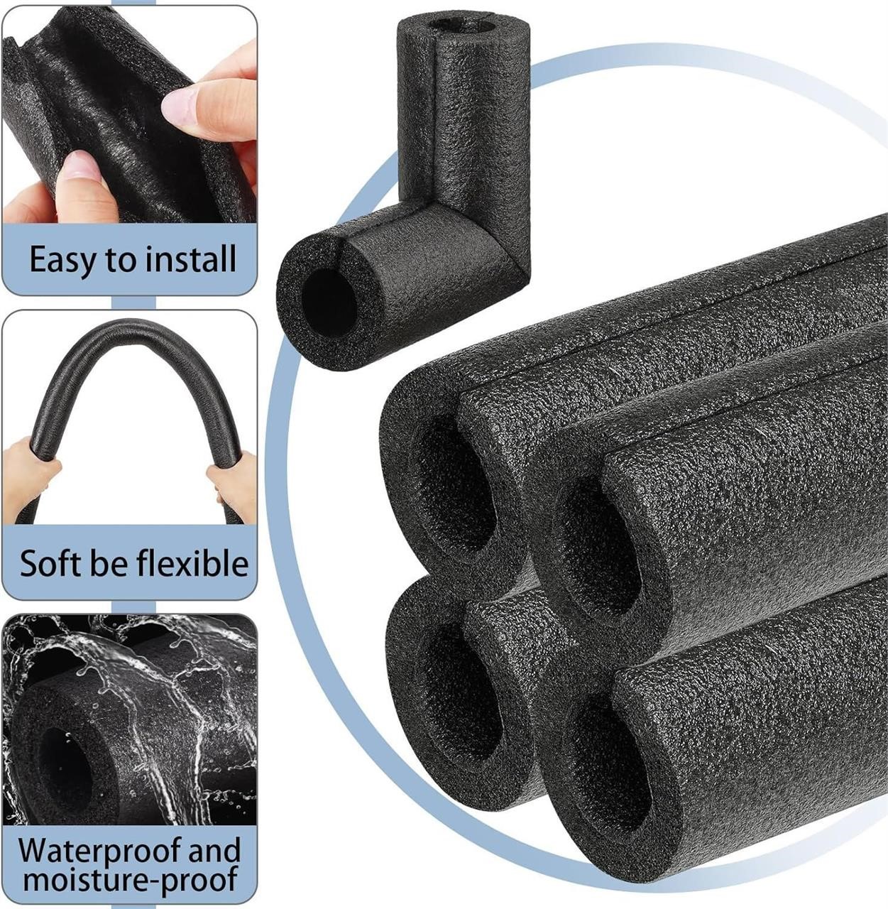 8 Pack Elbow Insulation Tubing Elbows Water Pipe