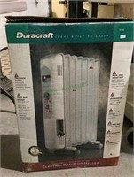 New in box Duracraft electric radiator heater.