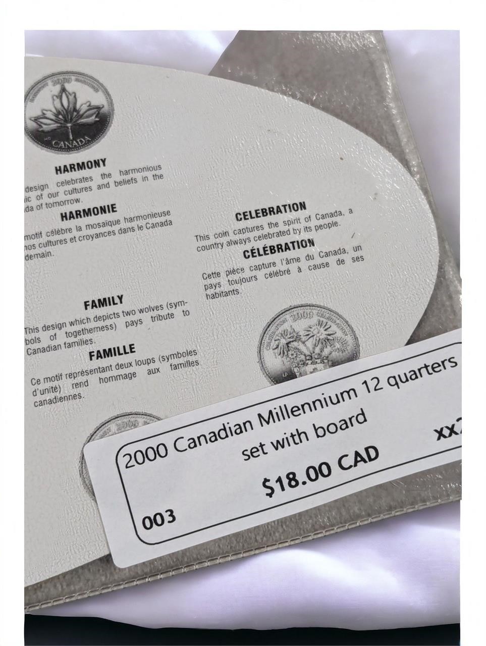 1999 Canadian Millennium Coin Set