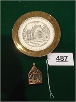 The Second Christian Church Plate, Ornament