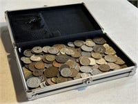 World Coins (2 lbs) in Carry Case