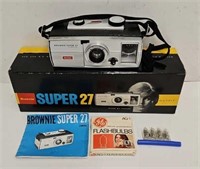 Kodak Brownie Super 27 Camera w/Orig Box