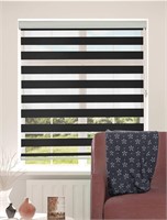 SHADESU Zebra Blinds for Windows Light Filtering