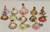 (13) Josef Originals Figurines