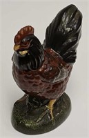 Eldreth slip decorated redware rooster