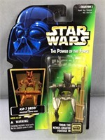 Star Wars the power of the force Asp-7 droid with
