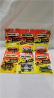 6 new sealed matchbox cars