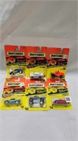 6 new sealed matchbox cars