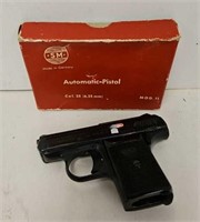 Gun - SM Model 11 25Cal Pistol w/ OB