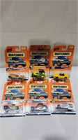 6 new sealed matchbox cars