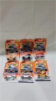 6 new sealed matchbox cars