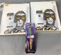 Star Wars episode I Taco Bell bags and pen