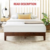 Naturalista 12in Wood Platform Bed - Queen