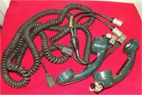 MILITARY  RADIO  PARTS - CORDS & RECEIVERS