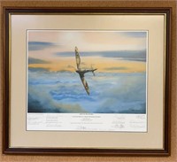Aviation- "Dawn of the Spitfire" Autographed Print