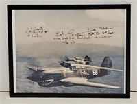 Aviation - WWII Flying Tigers Autographed Photo