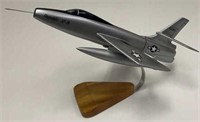 USAF Republic XF-91 Wooden Desk Model