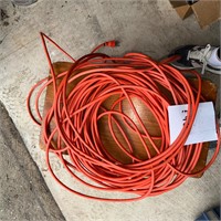 Orange extension cord