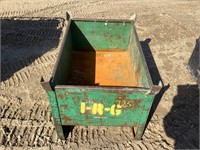 Metal Stackable Scrap Tub - 38"x24"x21"