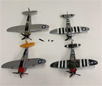 Aviation -Dinky Die Cast P-47 Fighter Plane Models