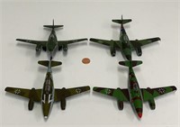 Aviation: 1:72 Die Cast WWII Me-262 Plane Models