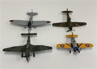 Aviation: 1:72 Die Cast WWII Fighter Plane Models
