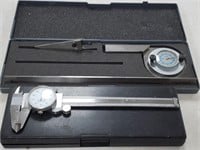Calipers & Beveled Protractor