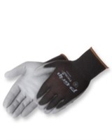 (1) Dz. Black Nylon Glove W/ PU Sz XL