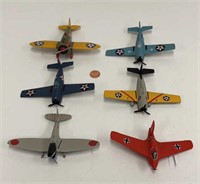 Aviation: Die Cast WWII Fighter Plane Models