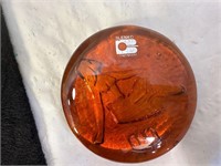 BLENKO GLASS PAPER WEIGHT