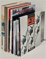 Aviation - (10) Asst Aircraft Coffee Table Books