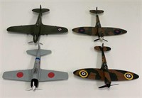 Aviation:  1:48 Die Cast WWII Fighter Models
