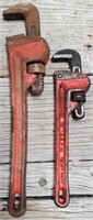 2 Craftsman Pipe Wrenches