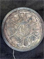 1930'S 3RD REICH GERMAN PEWTER PLATE