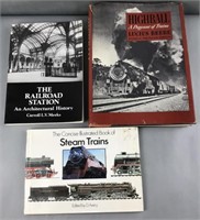 3 train books
