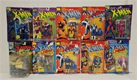 (10) Asst 1991-94 Toy Biz "X-Men" Action Figures