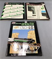 3 atlas model railroad co books - ho layouts for