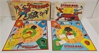 (2) Vintage Spider-Man Board Games