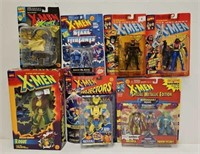 (7) Asst 1992-96 "X-Men" Action Figures