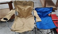 2 Camping Bag Chairs