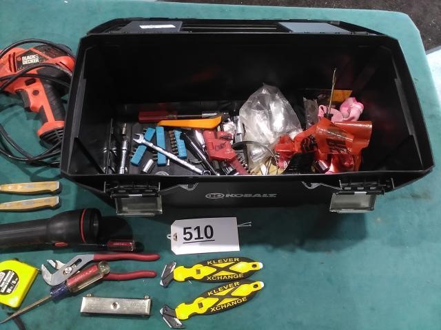 Kobalt Toolbox with Contents