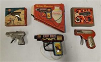(3) Japan Toy Pistols w/Orig Boxes