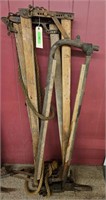 Vintage Farm Cow Stanchions